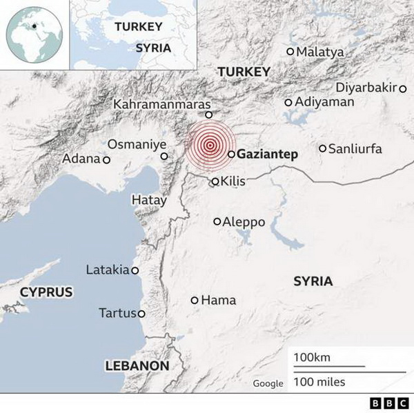 แผ่นดินไหวตุรกีรุนแรงกว่าที่คาด ท่ามกลางอากาศหนาวเหน็บ คาดยอดเสียชีวิตพุ่งทะลุ 2 หมื่น